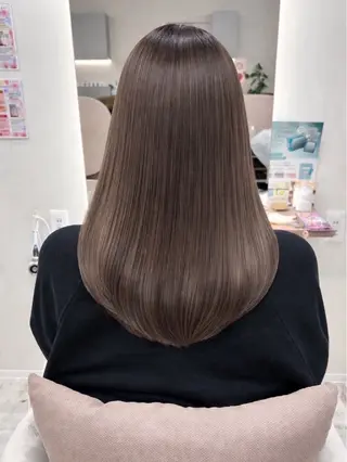 セミロング aoi🍥 / 大阪美容室のヘアスタイル