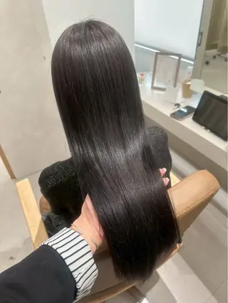 ロング SLASHスラッシュ 木下結月果のヘアスタイル