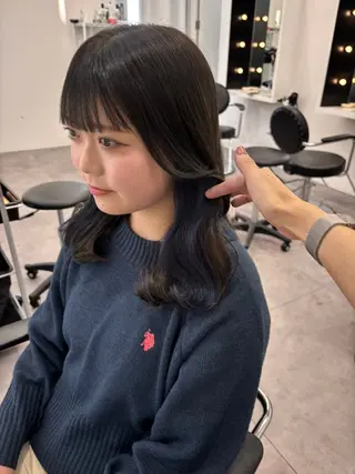 ミディアム カラー mai 🎀 / 暖色カラー / 梅田のヘアスタイル