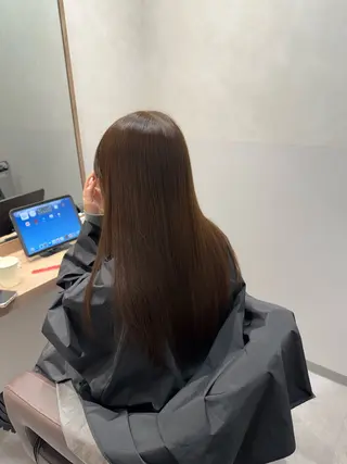 ロング 福田 修平 髪質改善/美髪矯正のヘアスタイル