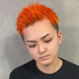 カラー メンズ メンズパーマの達人 KAITOのヘアスタイル