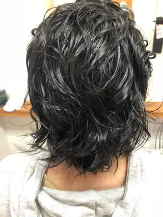 セミロング パーマ メンズ 🏝川津瑛二🧖♀ 極上パーマ&カラー⭕のエステ・リラクイメージ