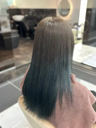 ロング カラー しんさか れいとのヘアスタイル