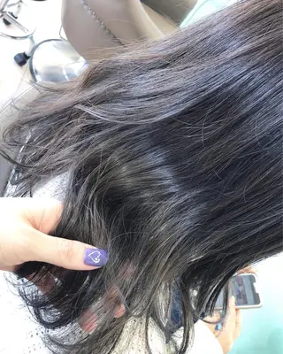 セミロング 松田 みのりのヘアスタイル