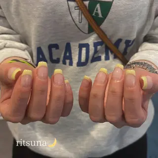 ネイル ritsuna🌙 nail 堺筋本町のネイルデザイン