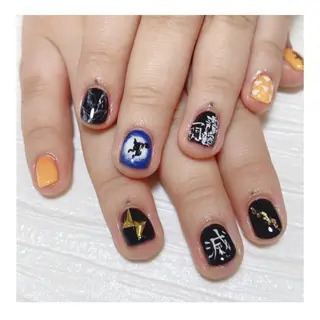 ショート 🐾enen style 🐾のネイルデザイン