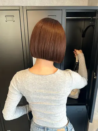 ショート urara♡/ Bob.透明感カラーのヘアスタイル