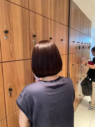 ショート 縮毛矯正/レイヤー 🌙児玉光瑠のヘアスタイル
