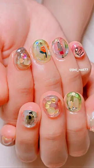 ネイル ジニ ネイルのネイルデザイン