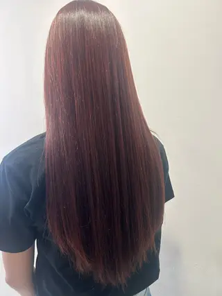 セミロング stella キホのヘアスタイル