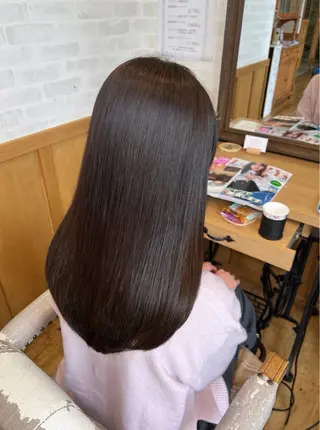 ロング カラー 顔周りカット/透明感 カラー🤍大塚蛍のヘアスタイル