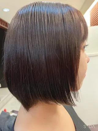 ショート カラー こすげひろと カラー講師のヘアスタイル