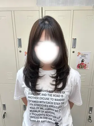 ロング カット¥1100 ✂️MIUのヘアスタイル