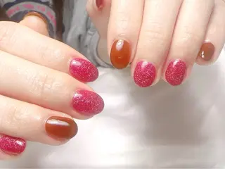 ネイル Cherie PINKのネイルデザイン