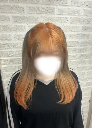 ロング カラー 🍊小川実里🍊 /カラーレイヤーのヘアスタイル