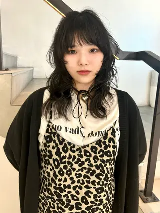 ロング カラー Kureha/ネイル トレンドヘアのマツエク・マツパデザイン