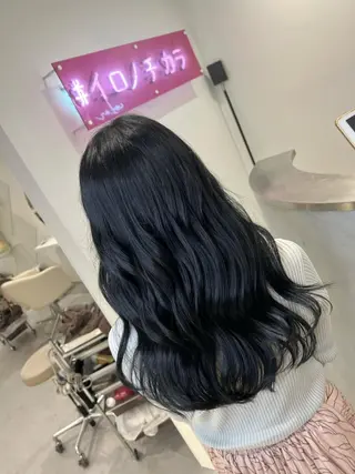 ロング カラー ハイトーン特化サロン 💎MOCA💎のヘアスタイル