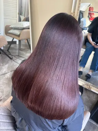 ロング カラー パーマ 1日空き◎艶髪 misatoのヘアスタイル