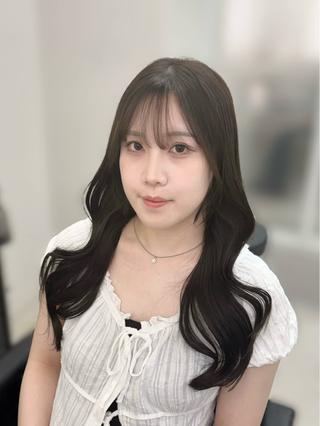 セミロング 𝜗𝜚cocoro 韓国𝜗𝜚のヘアスタイル
