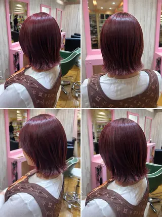 ショート 【ブリーチなし Wカラー】園田圭真のヘアスタイル