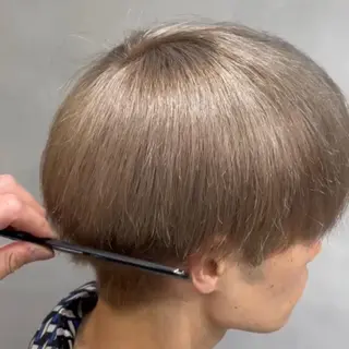 カラー メンズ 柴山 正人のヘアスタイル