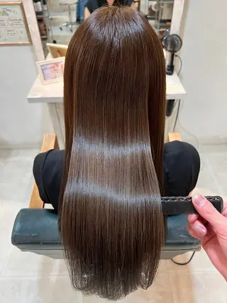 ロング 口コミ5.0🌈町田 👑美髪/縮毛矯正のヘアスタイル