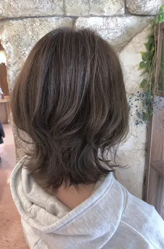 ミディアム 大竹 哲也のヘアスタイル