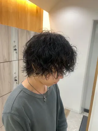 ミディアム Perm/ブリーチ 天神🏆AiLiのヘアスタイル