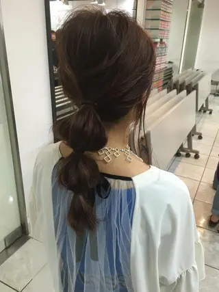 ヘアアレンジ GOSSIP信国 瑞絵のヘアスタイル