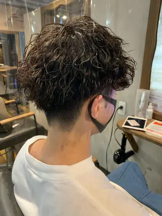 パーマ メンズ repose日本橋 室町のヘアスタイル