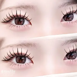 マツエク・マツパ y2k風/束感 🎀Luaのマツエク・マツパデザイン