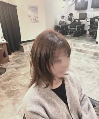 ミディアム ⟡ 縮毛矯正 / 花音 ⟡のヘアスタイル