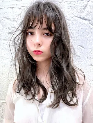 セミロング ichikawa kaitoのヘアスタイル