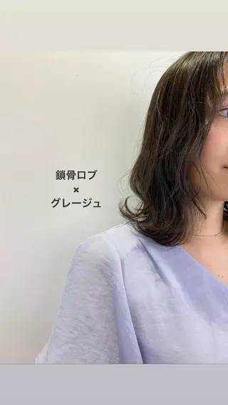 ミディアム カラー 【美髪を叶える】中谷 彰宏(アキ)のヘアスタイル