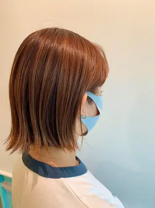 ショート カラー 🌈ブリーチ特化🌈 MINATOのヘアスタイル