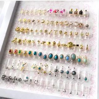 ネイル 渋谷/チップ長さ出し 👑アプレgel-xのネイルデザイン