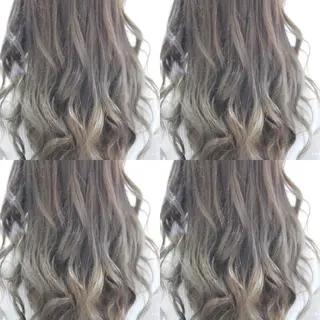 ロング カラー LUXBE LUCEのヘアスタイル