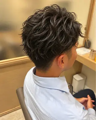 ショート メンズ 久木原 ゆりのヘアスタイル