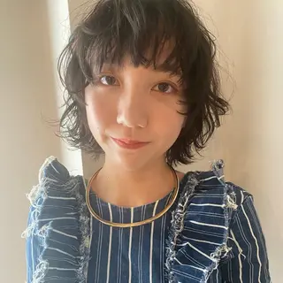 ショート カラー/塚原里沙 川崎のヘアスタイル