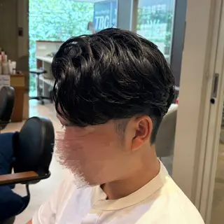 パーマ メンズ 最安値モデル募集✨️ sayuri🍓のヘアスタイル
