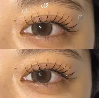 マツエク・マツパ eyelist♡ hinataのマツエク・マツパデザイン