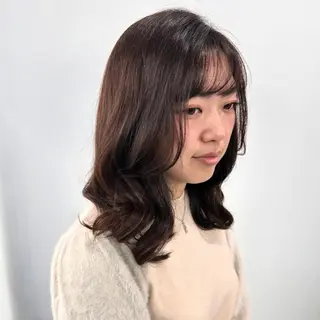 セミロング カラー ❇️安達 優心❇️ レイヤー/艶髪特化のヘアスタイル