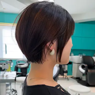ショート カラー 🫧ショート/ボブ 自由が丘/泡渕✂️のヘアスタイル