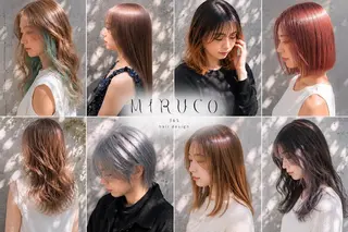 カラー 須内　星良/南台 /ショート/艶カラーのヘアスタイル