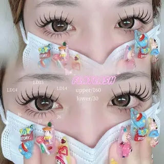 マツエク・マツパ HARUKA🎀 愛媛/松山のマツエク・マツパデザイン