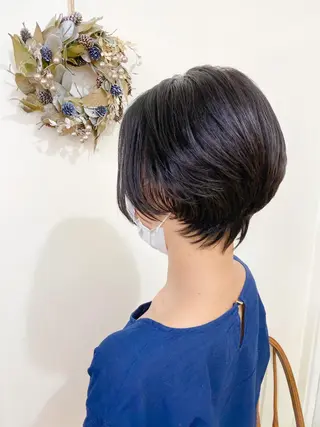 ショート カラー 森下 友 Dio...池袋のヘアスタイル