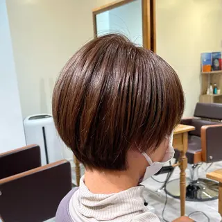 ショート カラー navile原宿 yumaのヘアスタイル