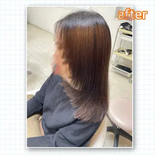 セミロング アミーベル🧸🧡 本店✂️しおりのヘアスタイル