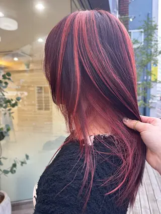 ミディアム カラー Seeknext // Rukaのヘアスタイル