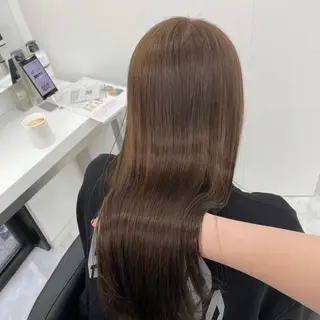 ロング カラー 藍斗│モテ透明感× 顔周りレイヤー🫧のヘアスタイル